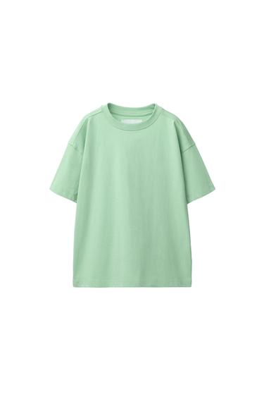 Zara Однотонная футболка