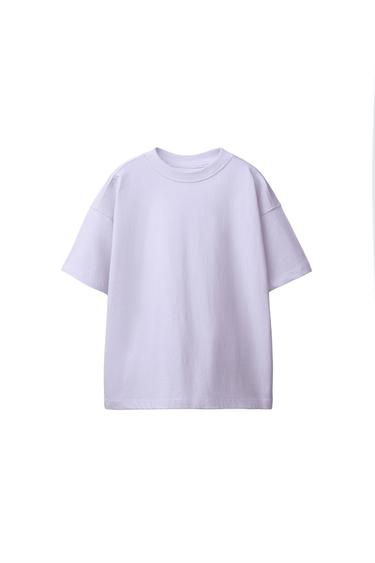 Zara Однотонная футболка