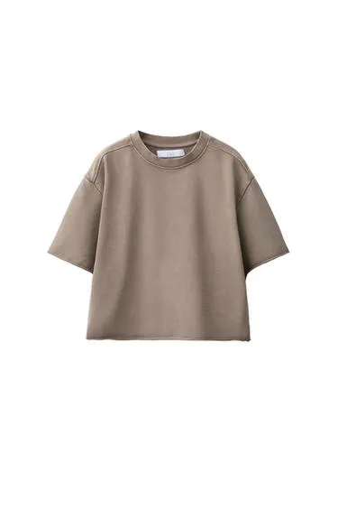 Футболка-джоггер с эффектом потертости- Заказать в России