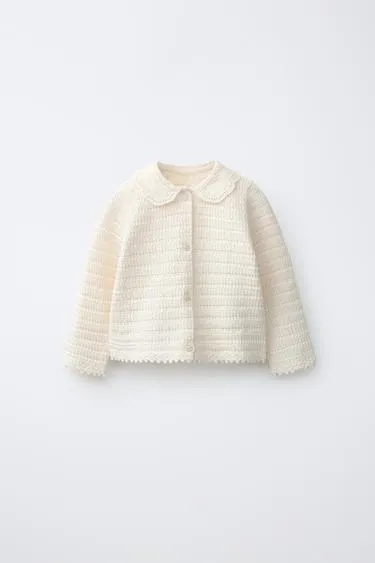 Кардиган из рельефной ткани- Заказать в России