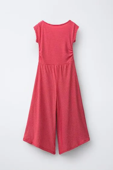 Длинный комбинезон в полоску- Заказать в России