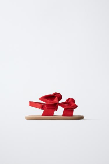 Zara Сандалии с бантами
