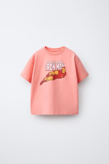 Zara Футболка THE AVENGERS IRON MAN © MARVEL купить с доставкой.