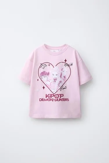 Футболка с принтом Kpop Demon Hunters™ Netflix ©- Заказать в России
