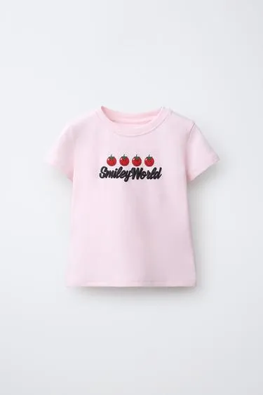 Футболка с принтом «томат смайлик»®- Заказать в России