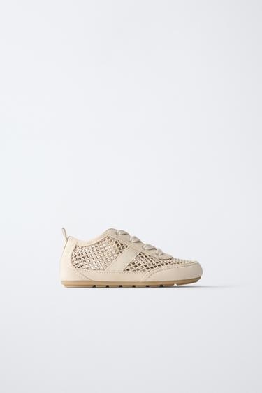 Zara Кроссовки с сетчатыми деталями купить с доставкой.