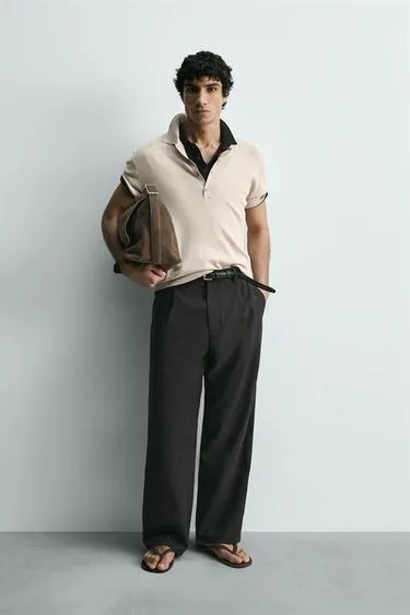 Поло из смесового хлопка- Заказать в России