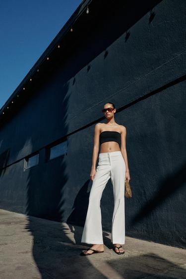 Zara Брюки FLARE с боковыми швами