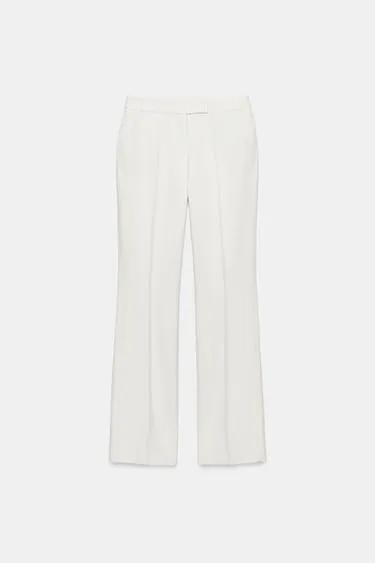 Прямые брюки с низкой посадкой- Заказать в России