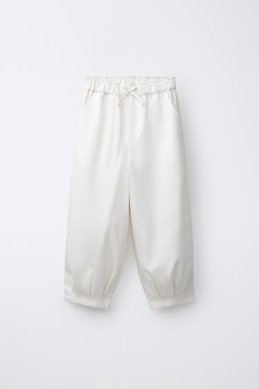 Zara Брюки BARREL с защипами