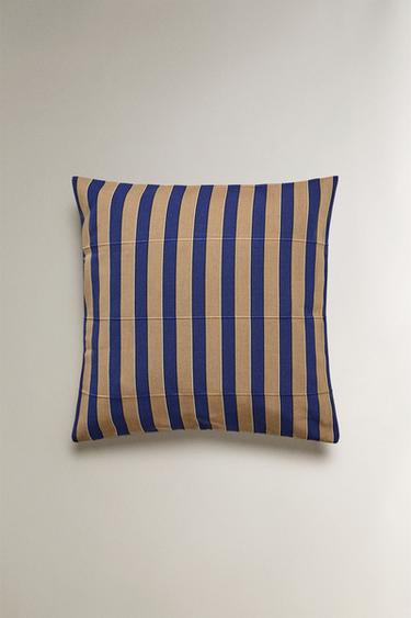 Zara Чехол на подушку в полоску