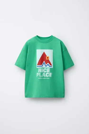 Футболка с принтом