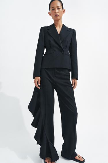 Zara Брюки с воланами — ZW COLLECTION купить с доставкой.