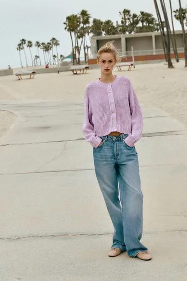 Кардиган крупной вязки- Заказать в России