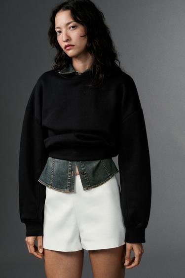 Zara Шорты с высокой посадкой