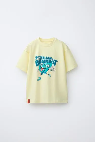 Футболка с принтом six seven skifidol italian brainrot™