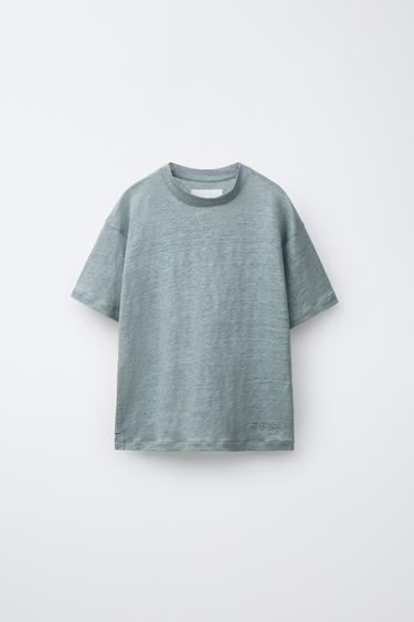 Zara Футболка из 100% льна