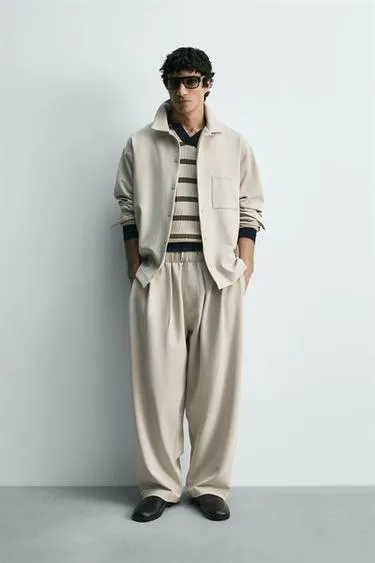 Рубашка Relaxed Fit из интерлока- Заказать в России