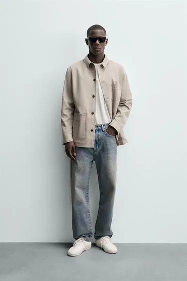 Куртка классического кроя из ткани в ёлочку- Заказать в России