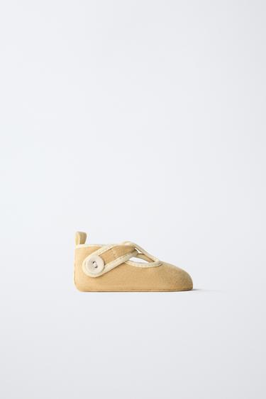 Zara Ботильоны в стиле сандалий из хлопка купить с доставкой.