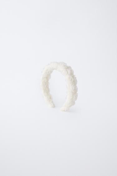 Zara Ободок с цветами