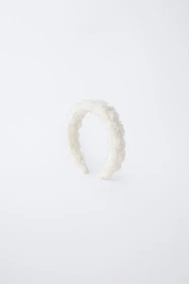 Ободок с цветами- Заказать в России