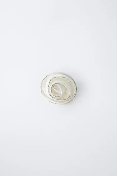 Заколка для волос «цветок» со стразами- Заказать в России