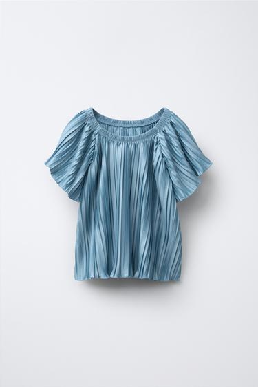 Zara Футболка со складками