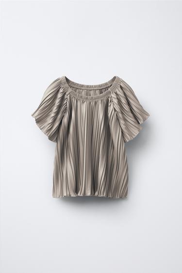 Zara Футболка со складками