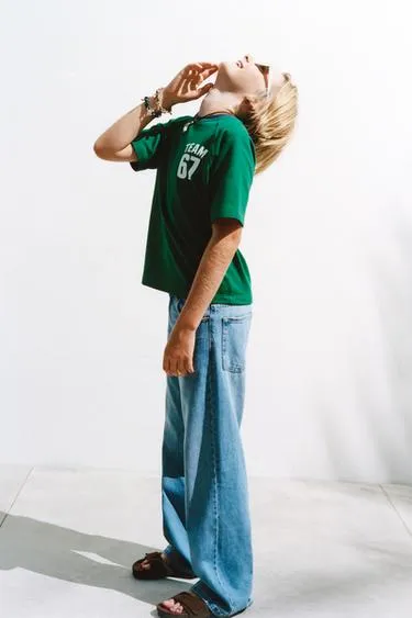 Футболка с принтом «Team Six Seven»