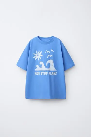 Футболка с принтом