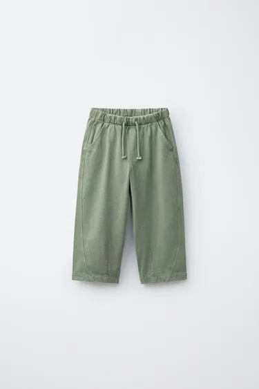 Брюки Baggy из плотного трикотажа- Заказать в России