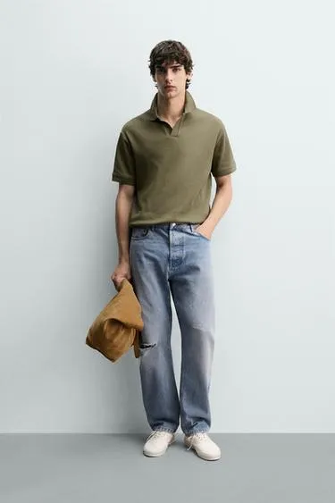 Поло в вертикальный рубчик- Заказать в России