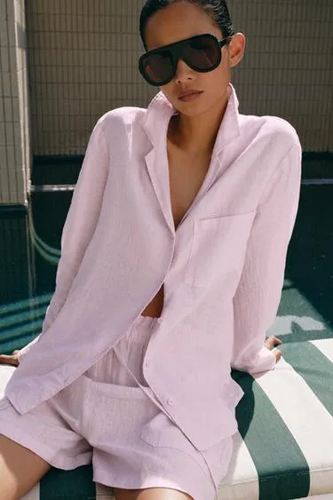 Льняные шорты — Zw Collection