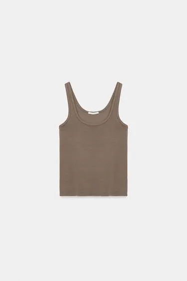 Топ без рукавов- Заказать в России