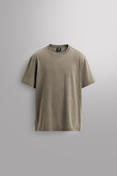 Zara Футболка с графическим принтом