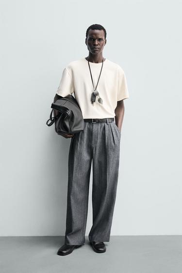 Футболка Relaxed Fit из мягкой ткани- Заказать в России