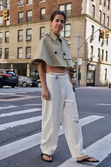 Укороченный тренч Zw Collection Limited Edition- Заказать в России