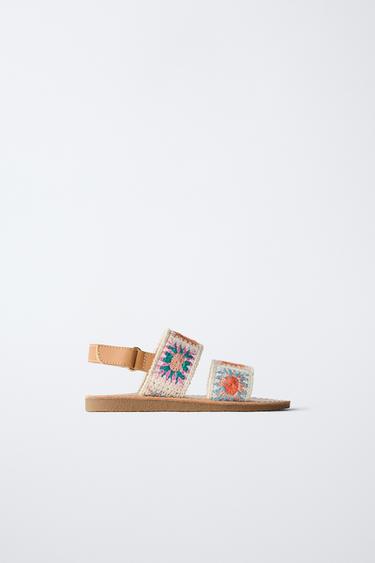 Zara Сандалии из крючка