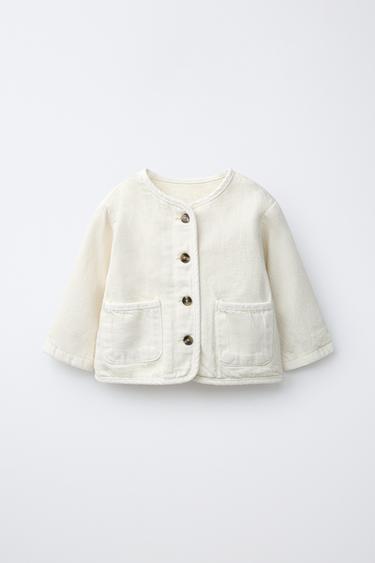 Zara Куртка из саржи купить с доставкой.