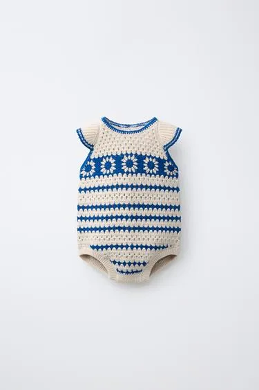 Комбинезон из кружева кроше- Заказать в России