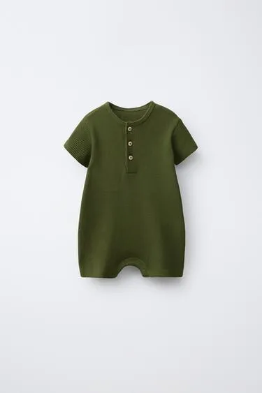 Комбинезон из рифленого трикотажа- Заказать в России