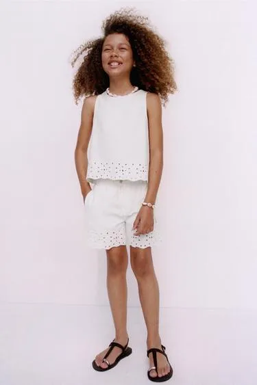 Шорты с вышивкой- Заказать в России