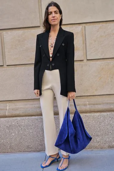 Укороченные брюки с высокой посадкой — Zw Collection- Заказать в России