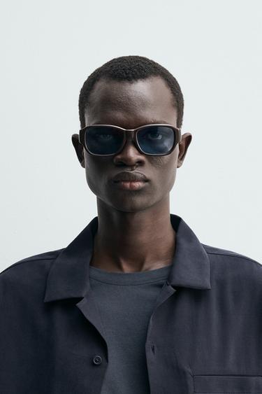 Zara Прямоугольные солнцезащитные очки