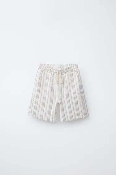 Шорты-бермуды в полоску- Заказать в России