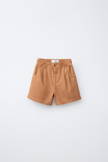 Zara Шорты BALLOON с защипами