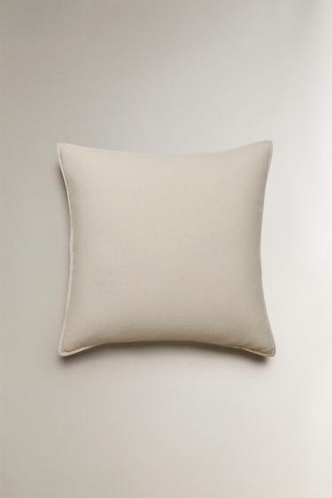 Чехол для подушки из льна и хлопка