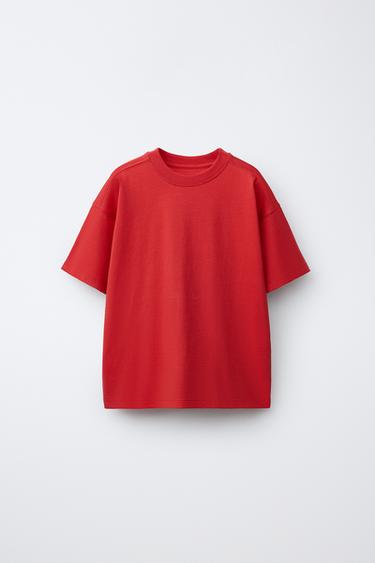 Zara Однотонная футболка купить с доставкой.