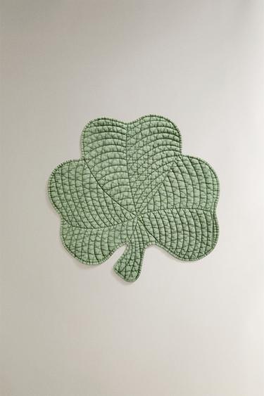 Zara Стежаный подстаканник в форме клевера